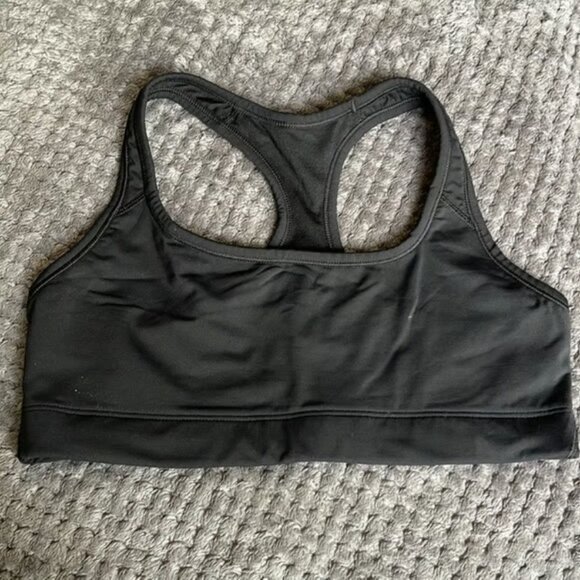 Gapfit Medium Impact Black Raceback Sports Bra Size Med EUC #M-024 - Picture 2 of 5